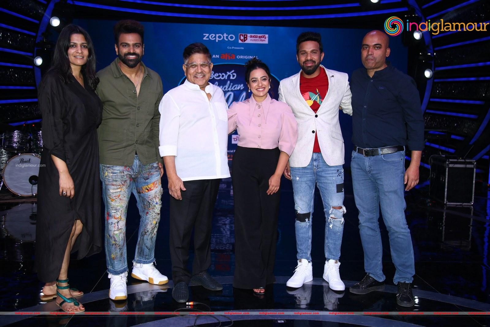 Aha Telugu Indian Idiol Press Meet Event hd photo