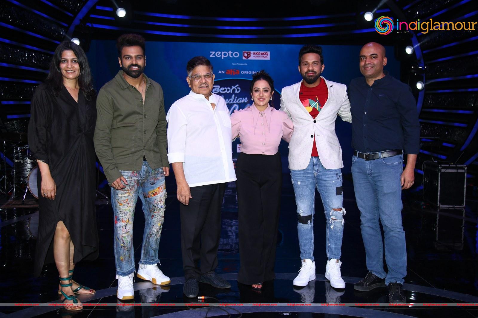 Aha Telugu Indian Idiol Press Meet Event hd photo