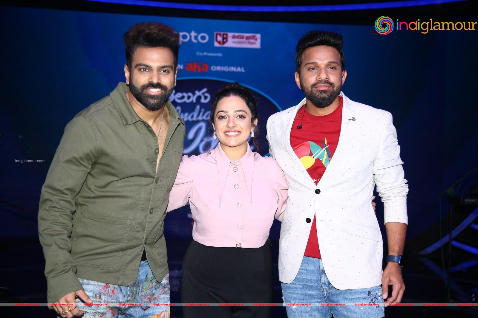 Aha Telugu Indian Idiol Press Meet Event hd photo