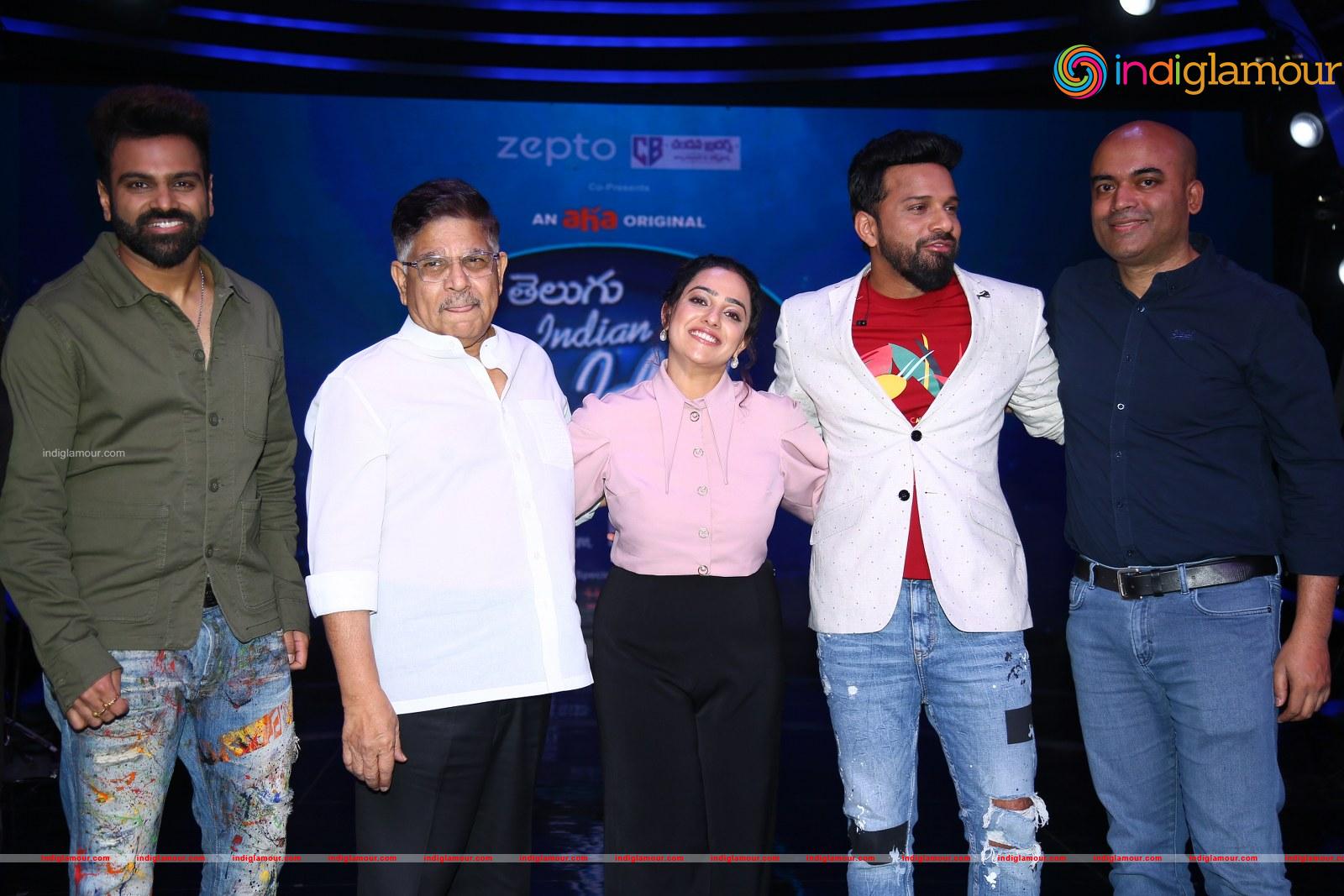 Aha Telugu Indian Idiol Press Meet Event hd photo