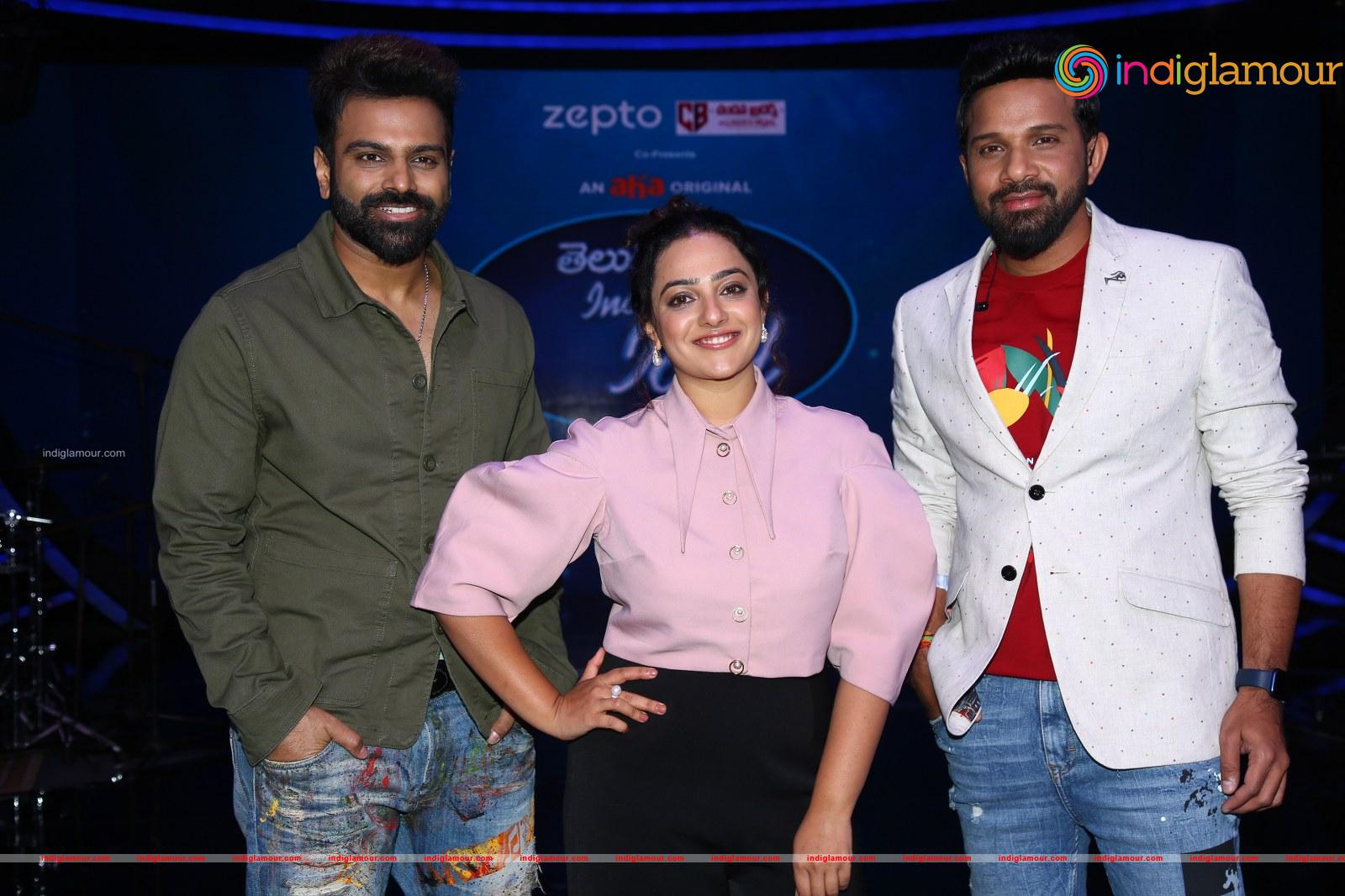 Aha Telugu Indian Idiol Press Meet Event hd photo