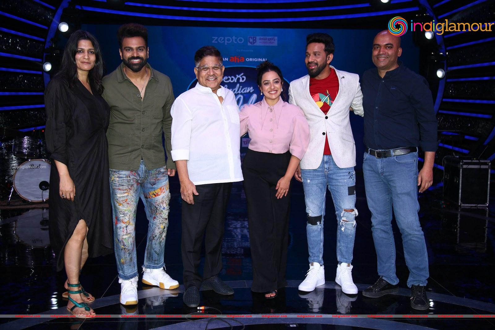 Aha Telugu Indian Idiol Press Meet Event hd photo