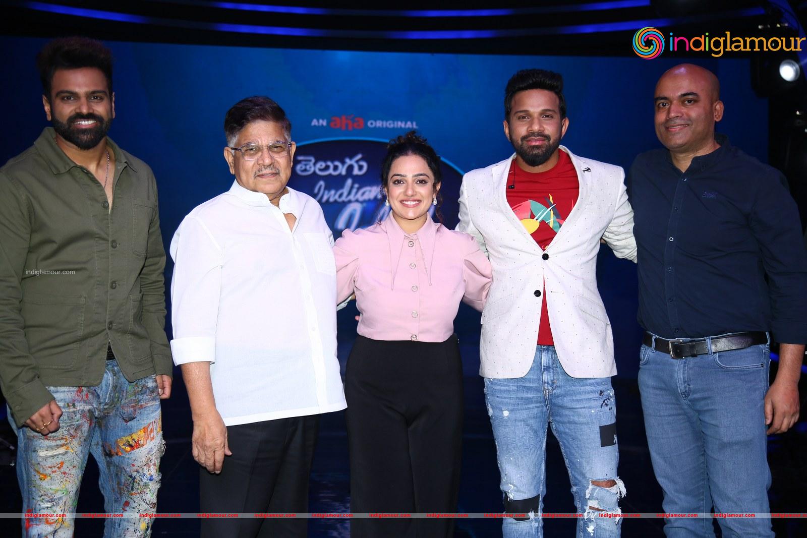 Aha Telugu Indian Idiol Press Meet Event hd photo
