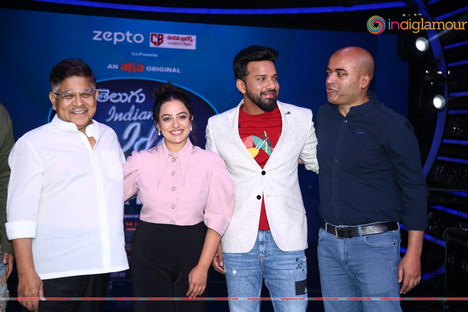 Aha Telugu Indian Idiol Press Meet Event hd photo