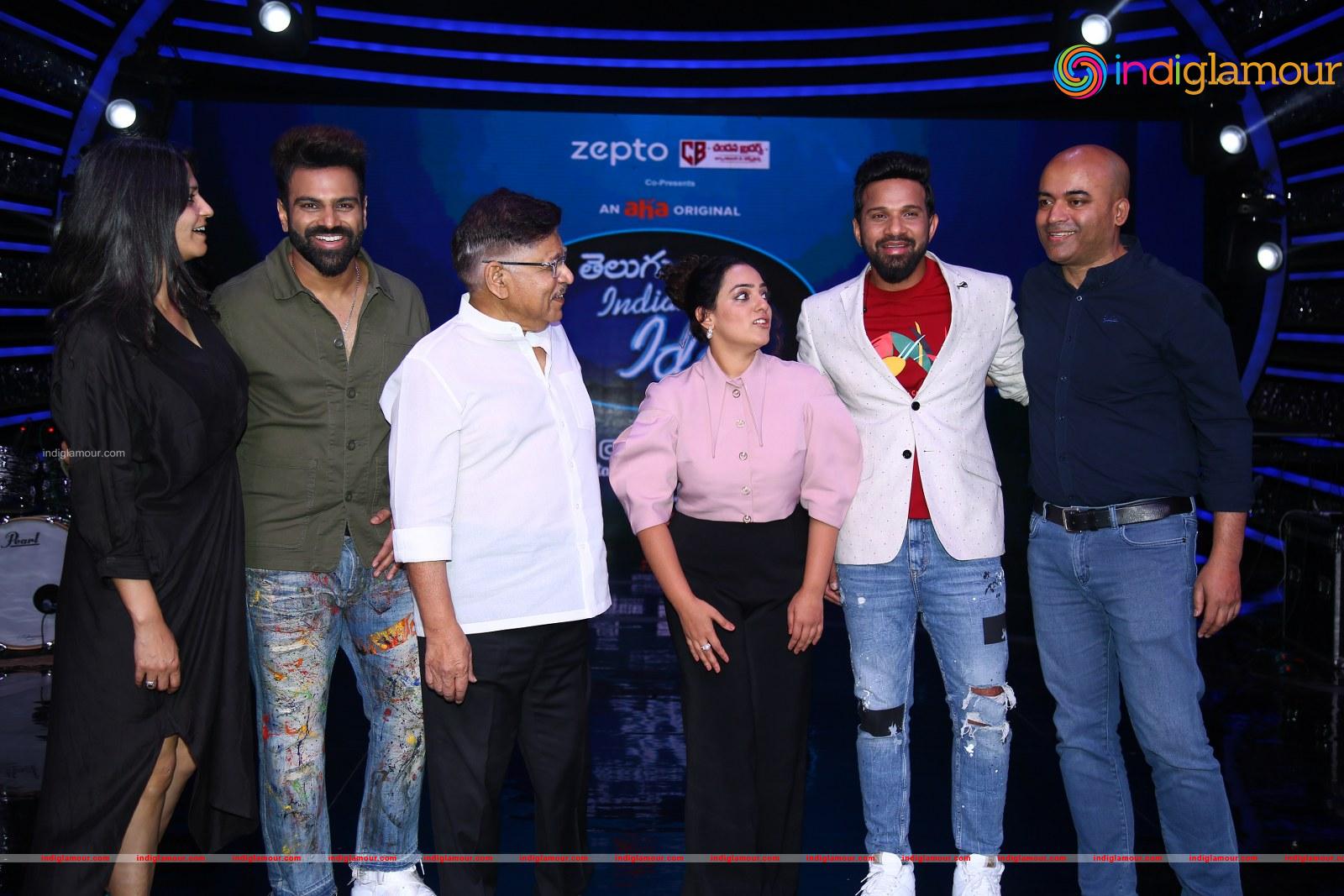 Aha Telugu Indian Idiol Press Meet Event hd photo