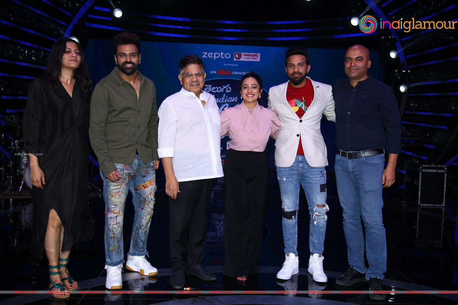 Aha Telugu Indian Idiol Press Meet Event hd photo