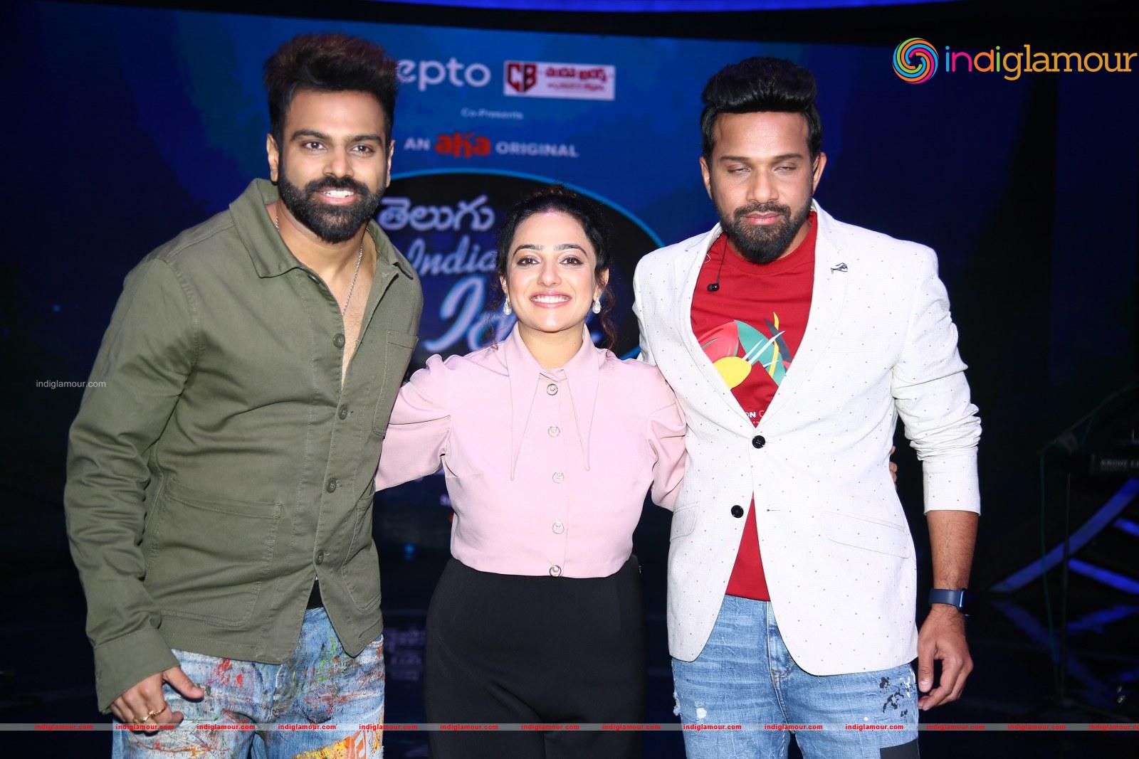 Aha Telugu Indian Idiol Press Meet Event hd photo