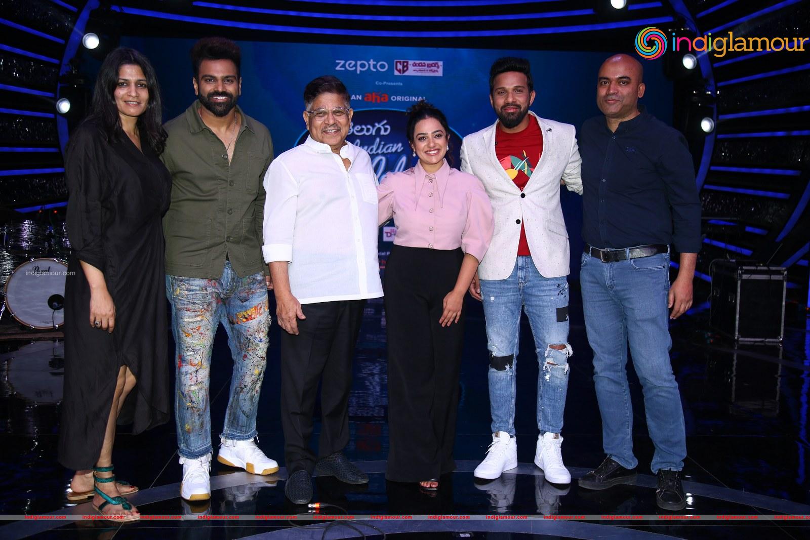 Aha Telugu Indian Idiol Press Meet Event hd photo