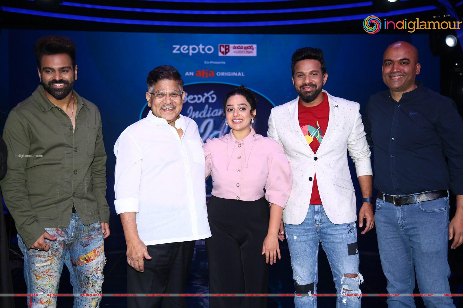 Aha Telugu Indian Idiol Press Meet Event hd photo