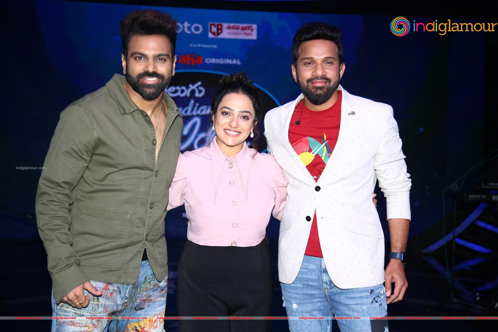 Aha Telugu Indian Idiol Press Meet Event hd photo