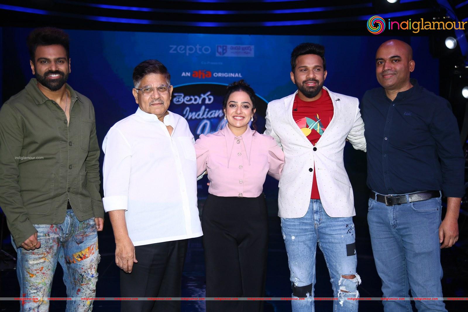 Aha Telugu Indian Idiol Press Meet Event hd photo