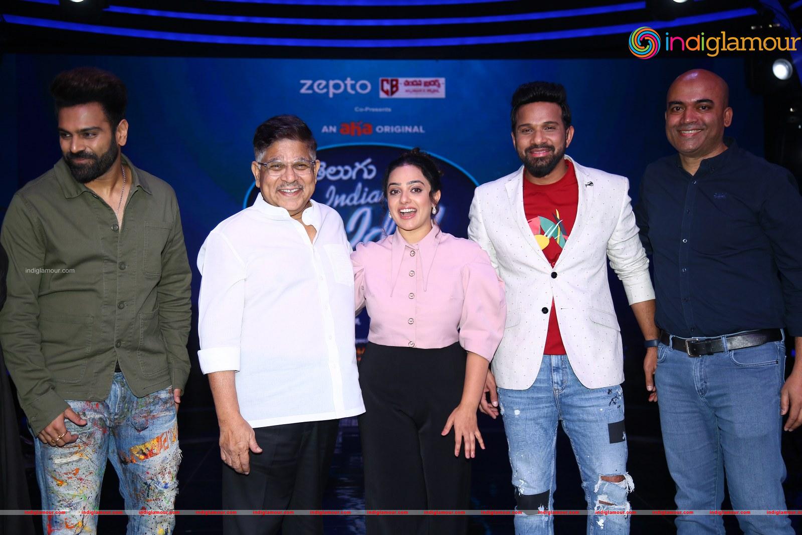 Aha Telugu Indian Idiol Press Meet Event hd photo