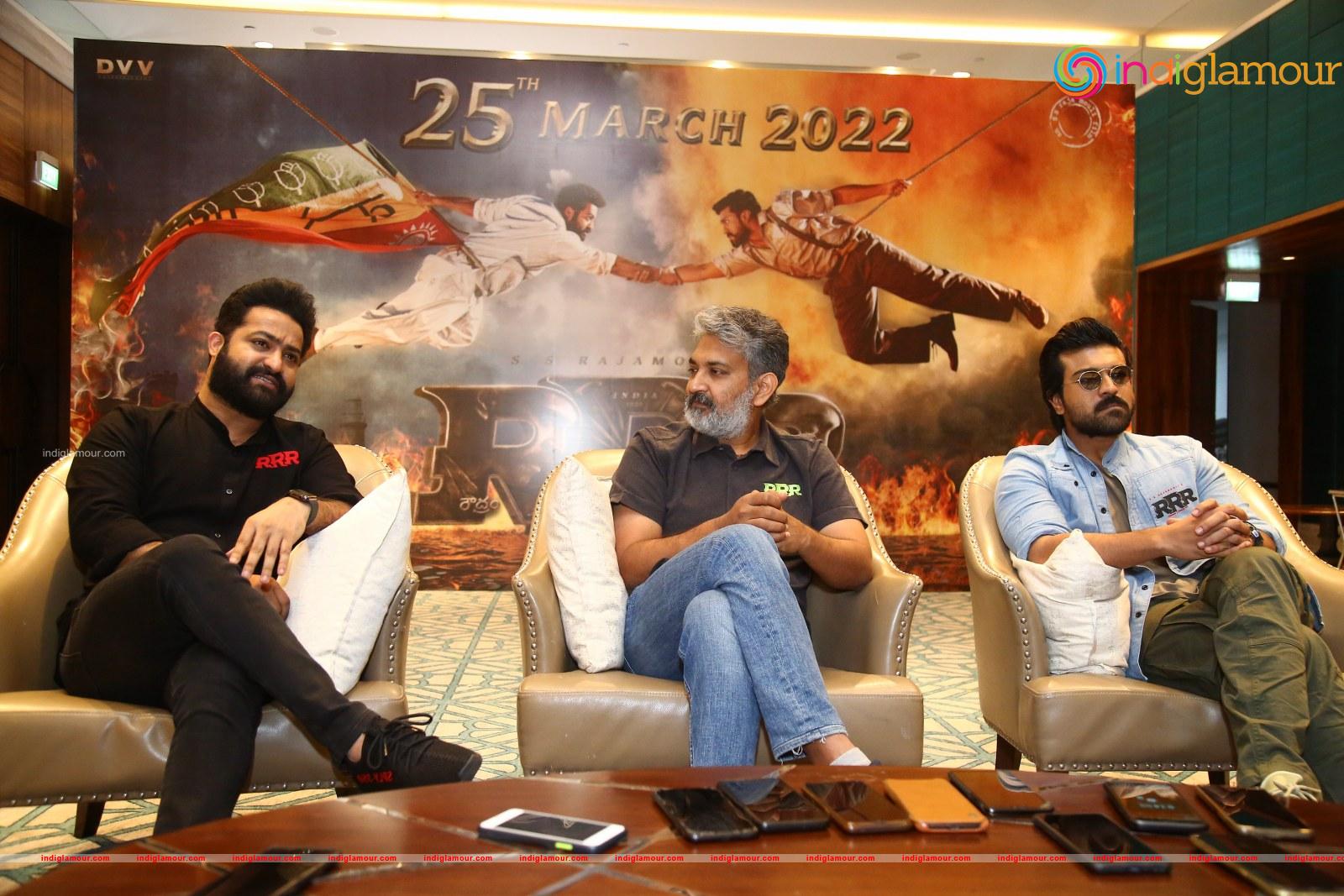 RRR Movie Press Meet Event hd photo