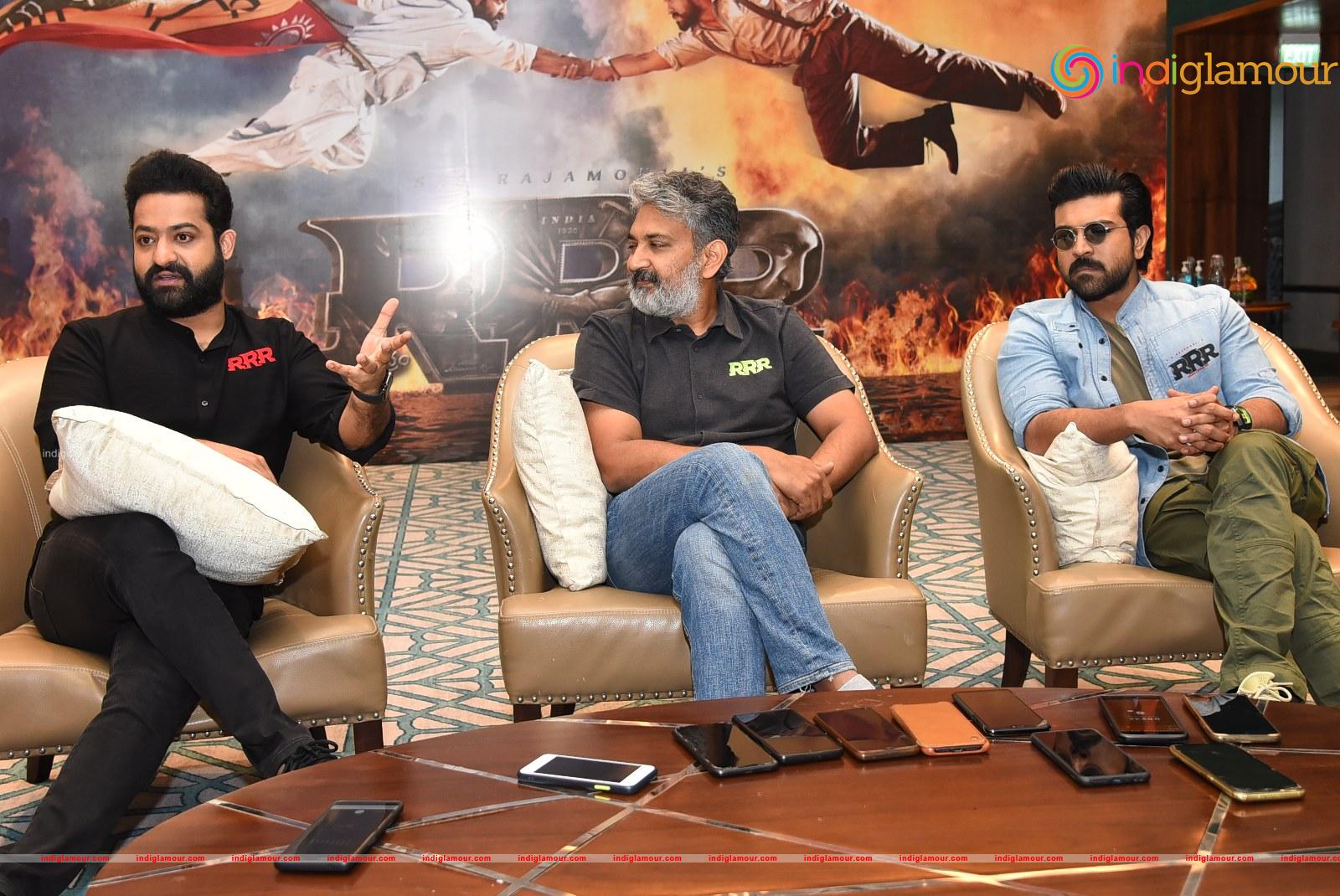 RRR Movie Press Meet Event hd photo
