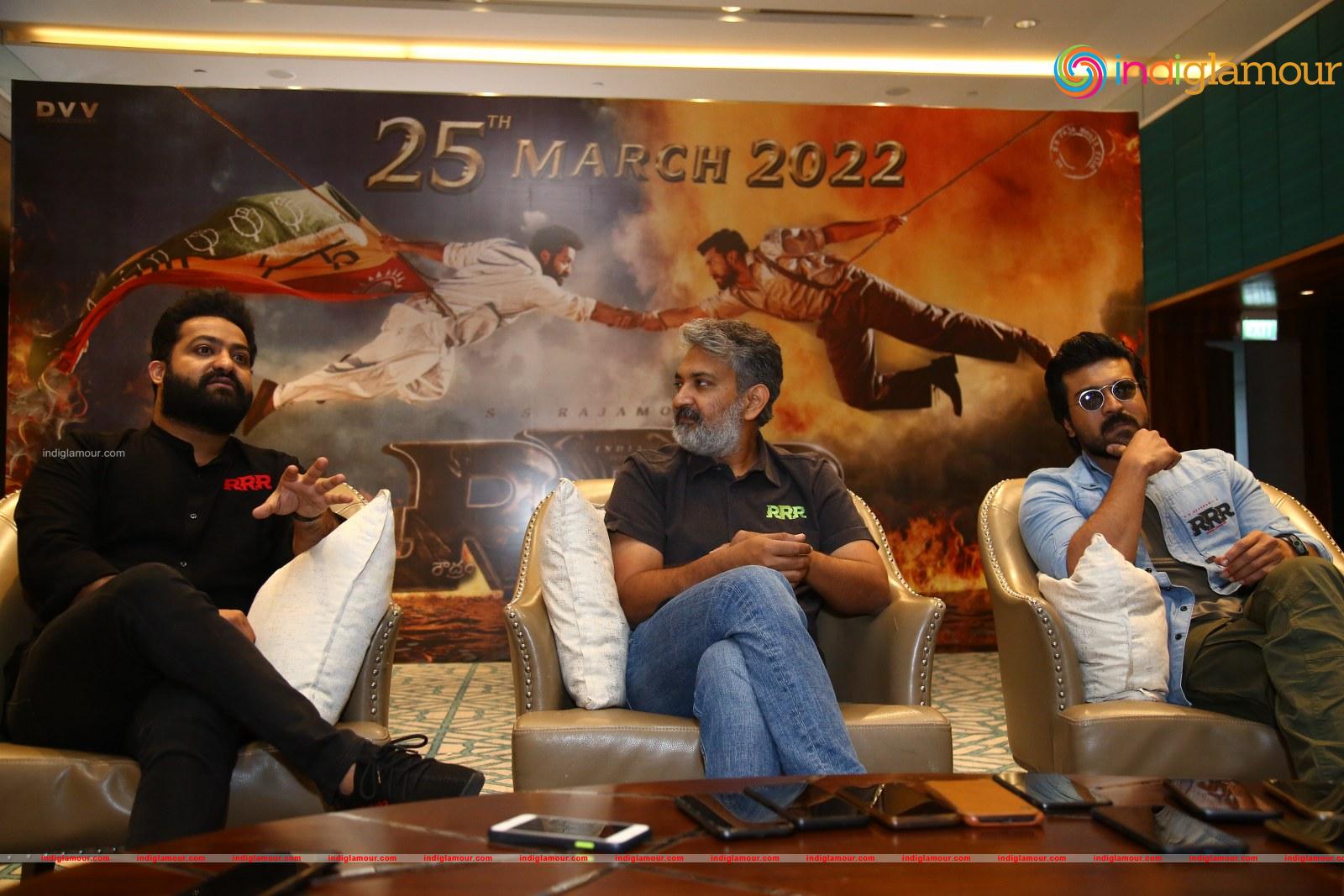 RRR Movie Press Meet Event hd photo