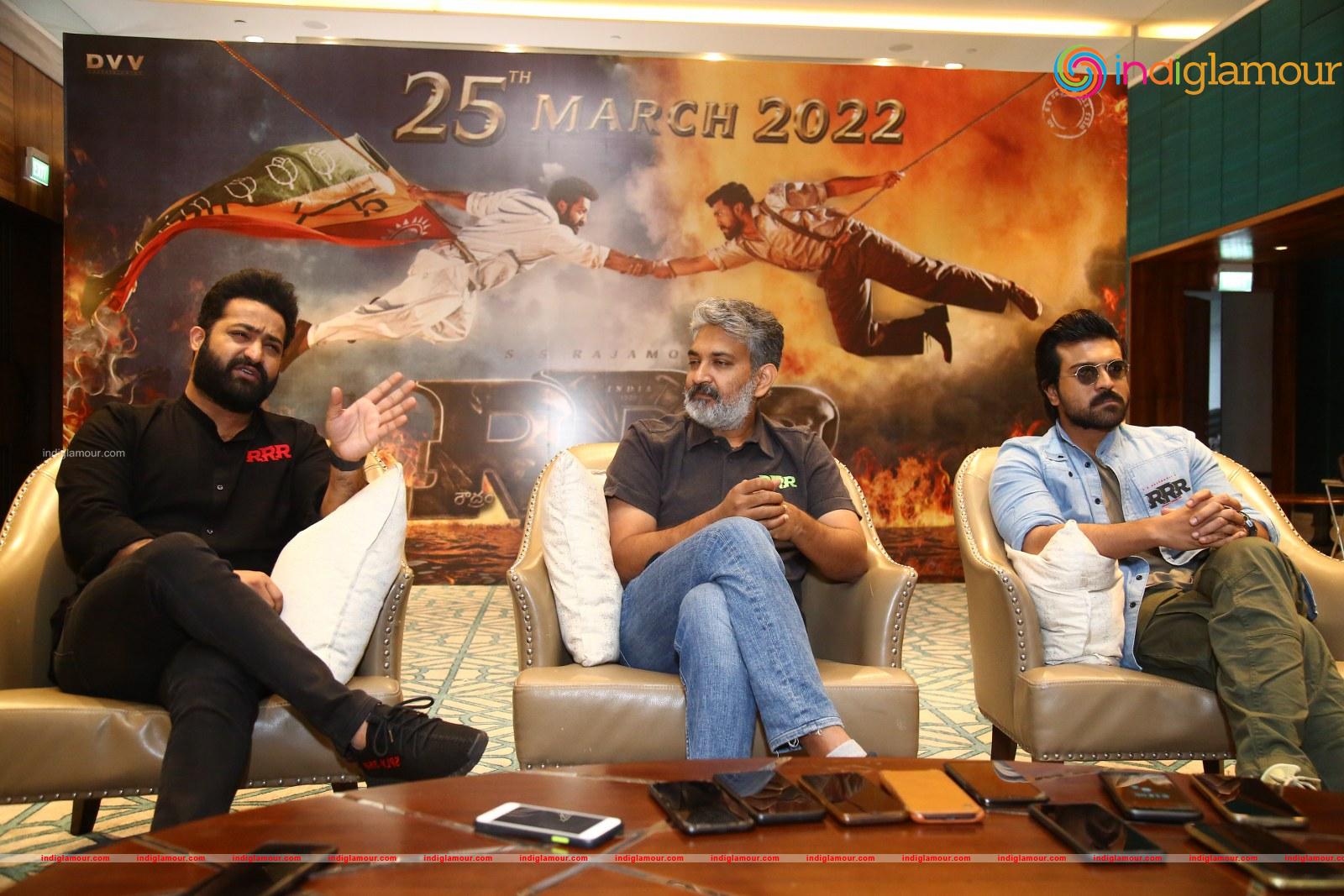 RRR Movie Press Meet Event hd photo