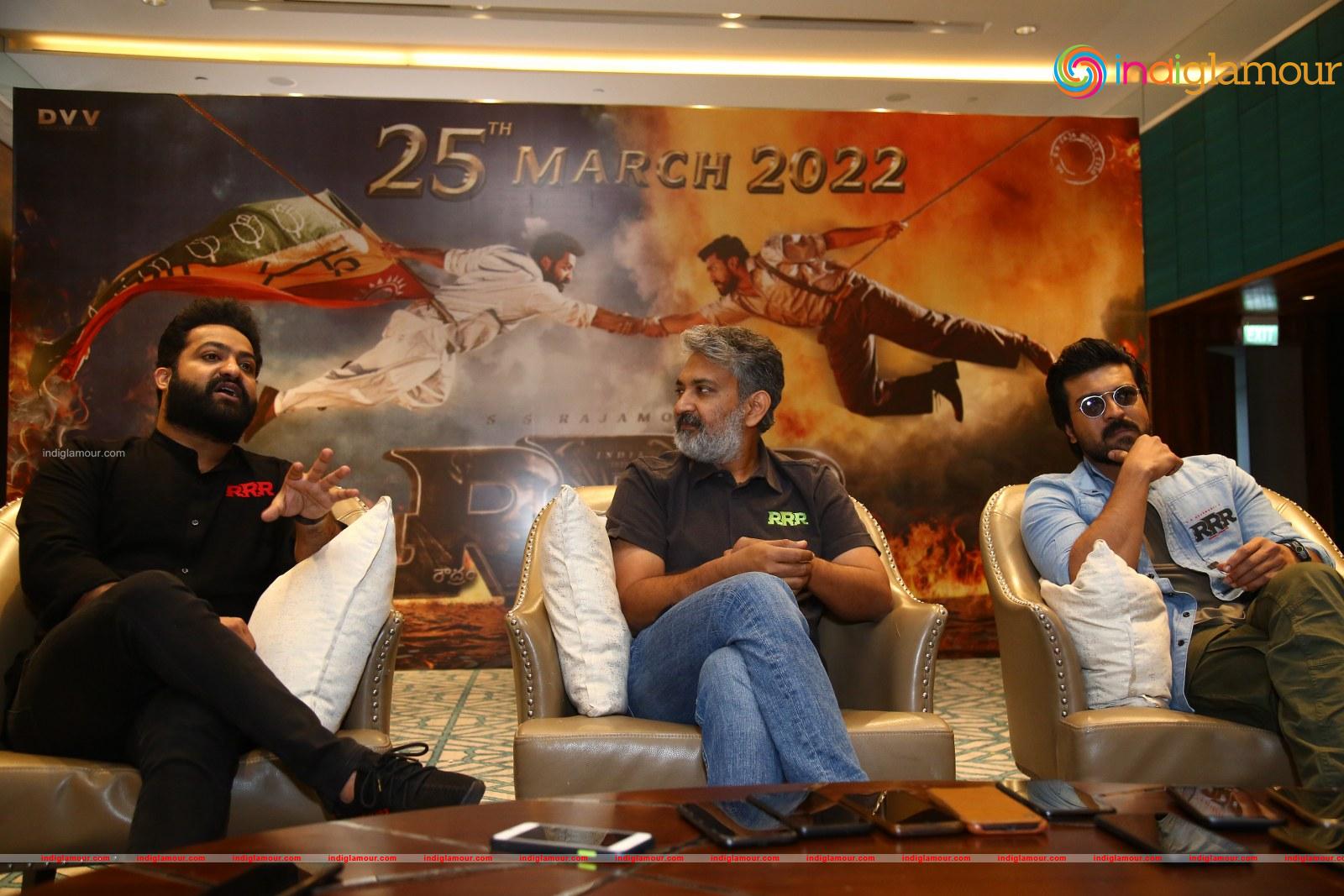 RRR Movie Press Meet Event hd photo