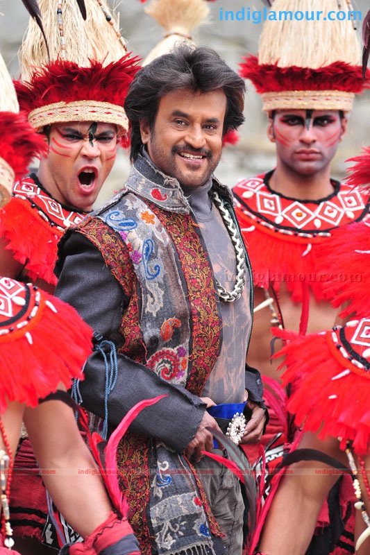 Enthiran staring Rajnikanth,Aishwarya Rai Movie hd photo