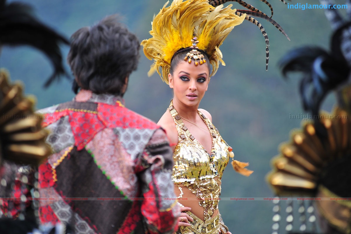 Enthiran staring Rajnikanth,Aishwarya Rai Movie hd photo