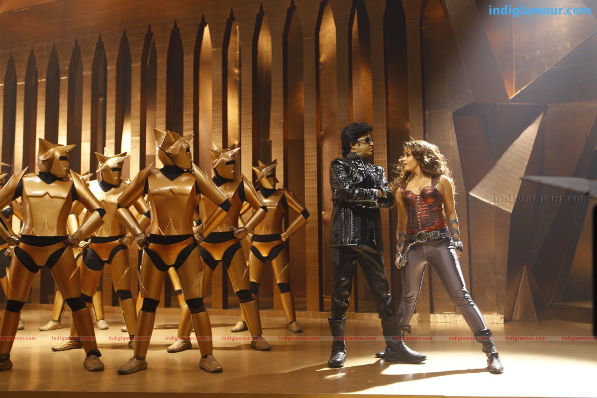 Enthiran staring Rajnikanth,Aishwarya Rai Movie hd photo