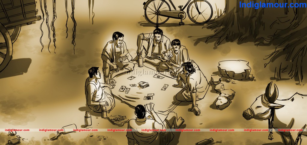 Chinna Cinema Story Boarding sketches Movie hd photo
