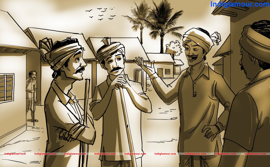 Chinna Cinema Story Boarding sketches Movie hd photo
