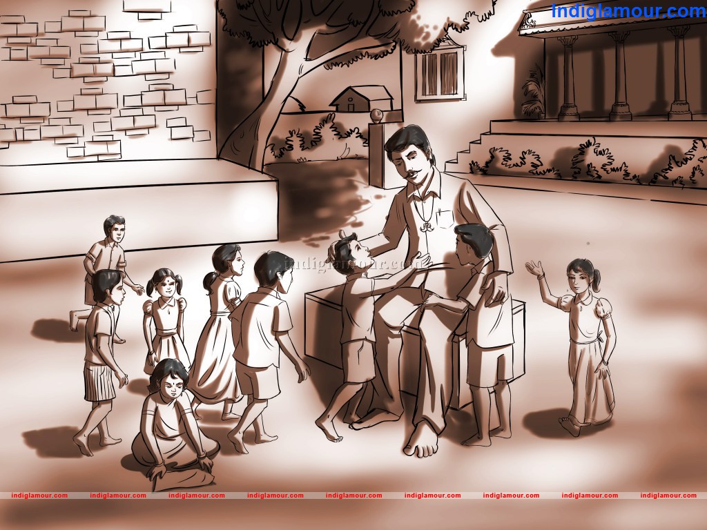 Chinna Cinema Story Boarding sketches Movie hd photo