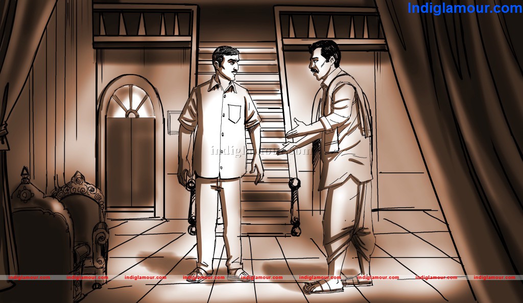 Chinna Cinema Story Boarding sketches Movie hd photo