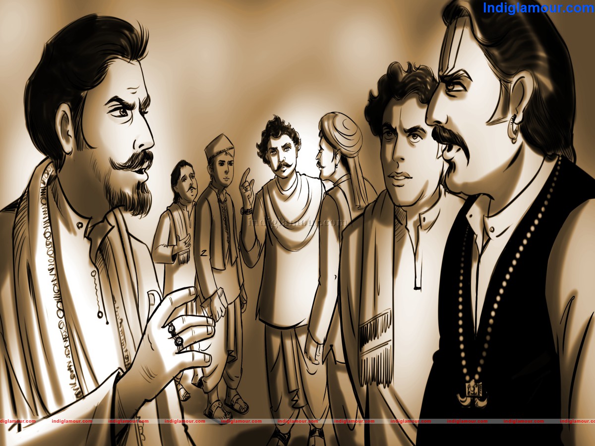 Chinna Cinema Story Boarding sketches Movie hd photo