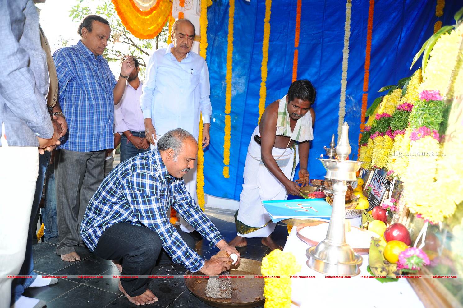 Ramanaidu Movie Pattudala Pooja Event hd photo