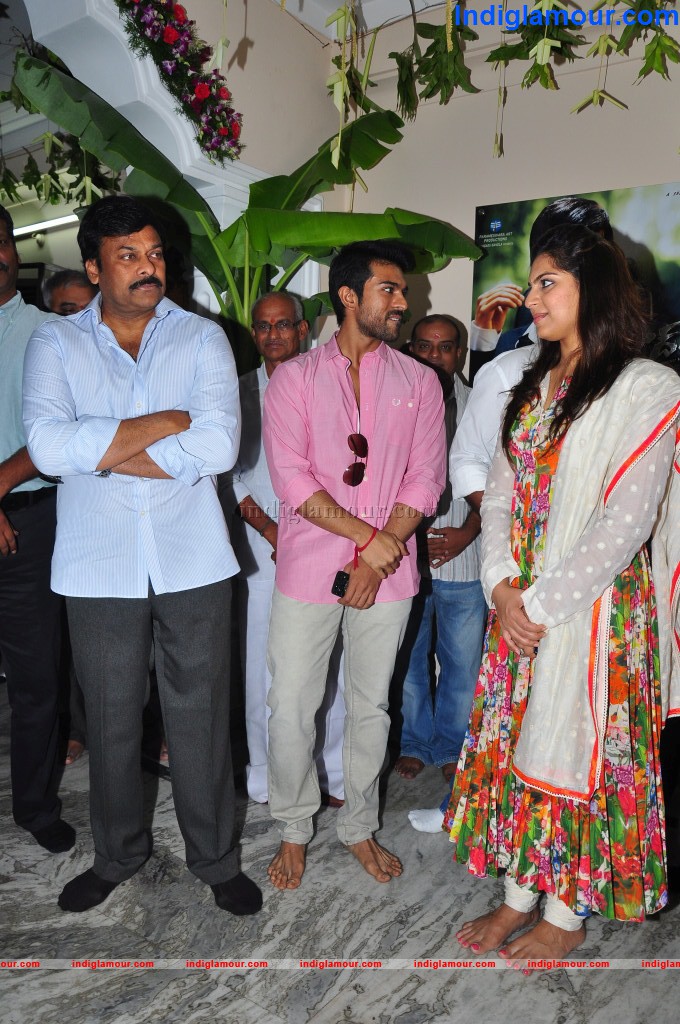Ram Charan Koratala Siva Movie Opening Movie hd photo