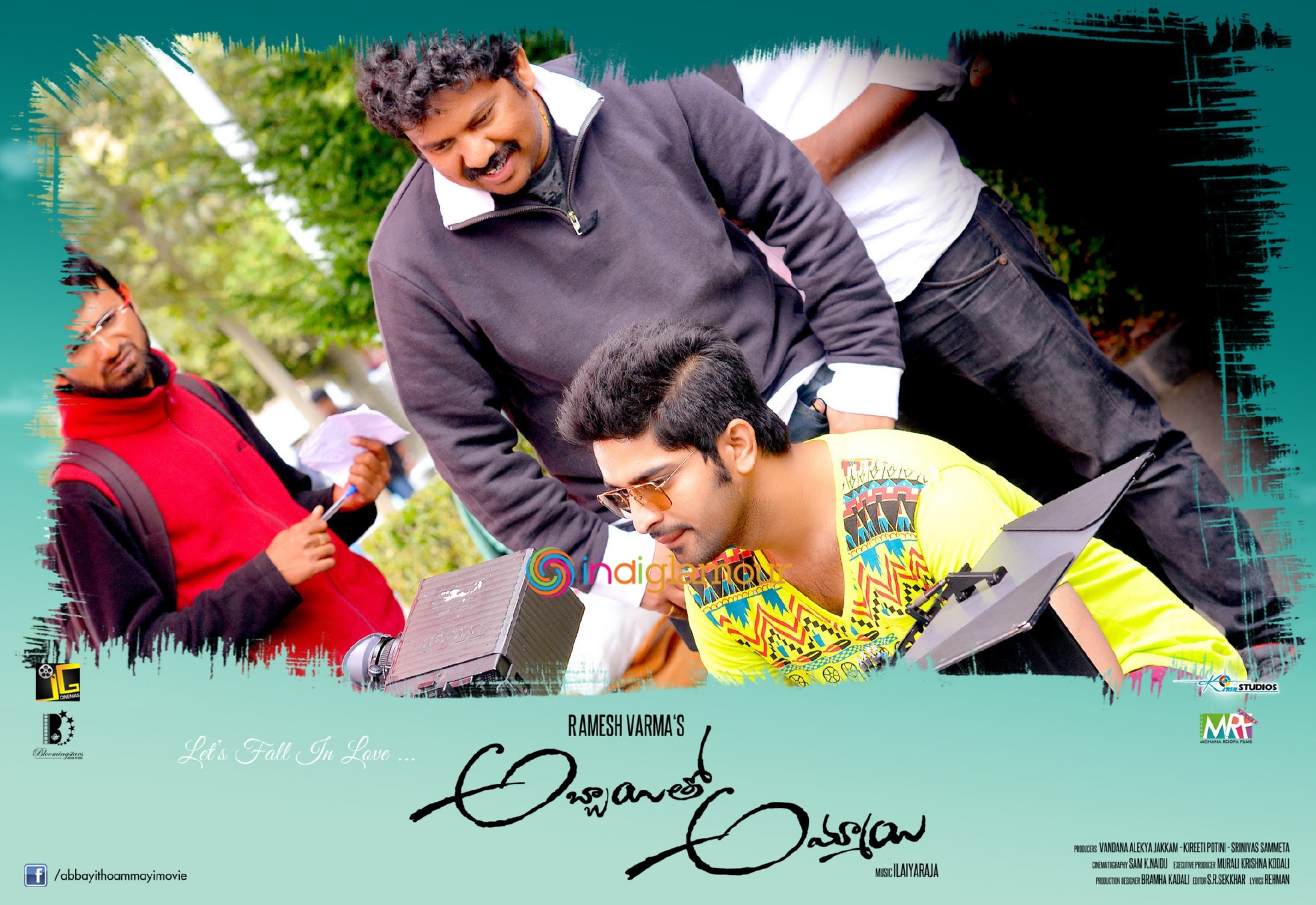 Abbai Tho Ammai Working Photos Movie hd photo