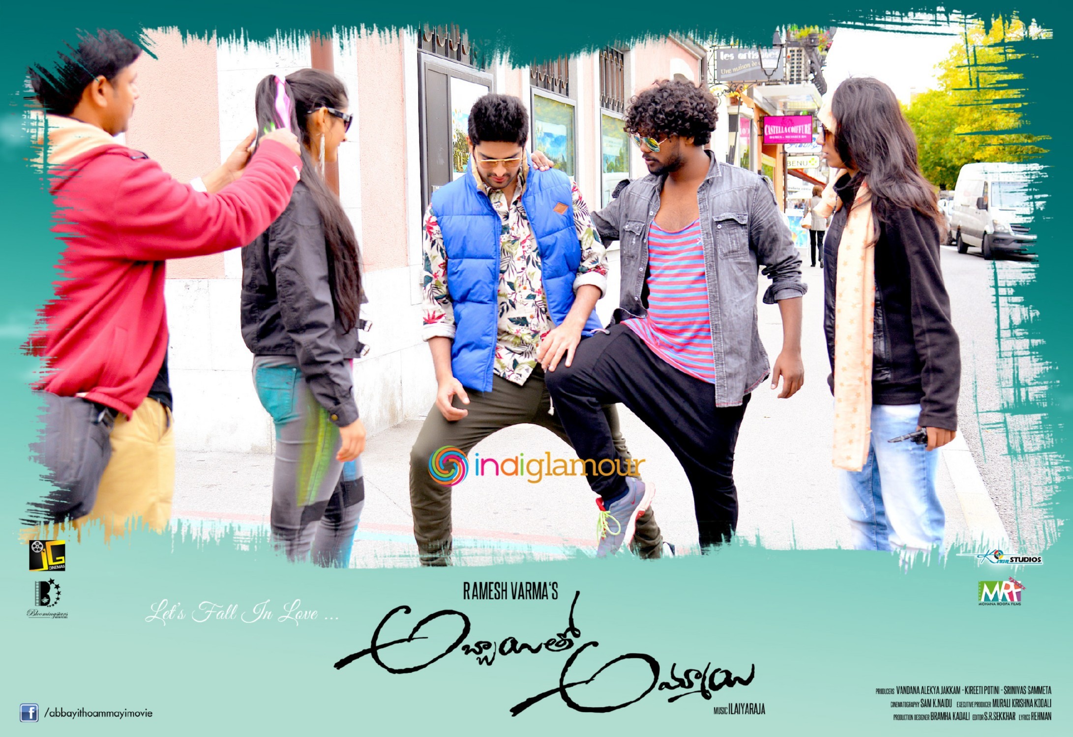 Abbai Tho Ammai Working Photos Movie hd photo