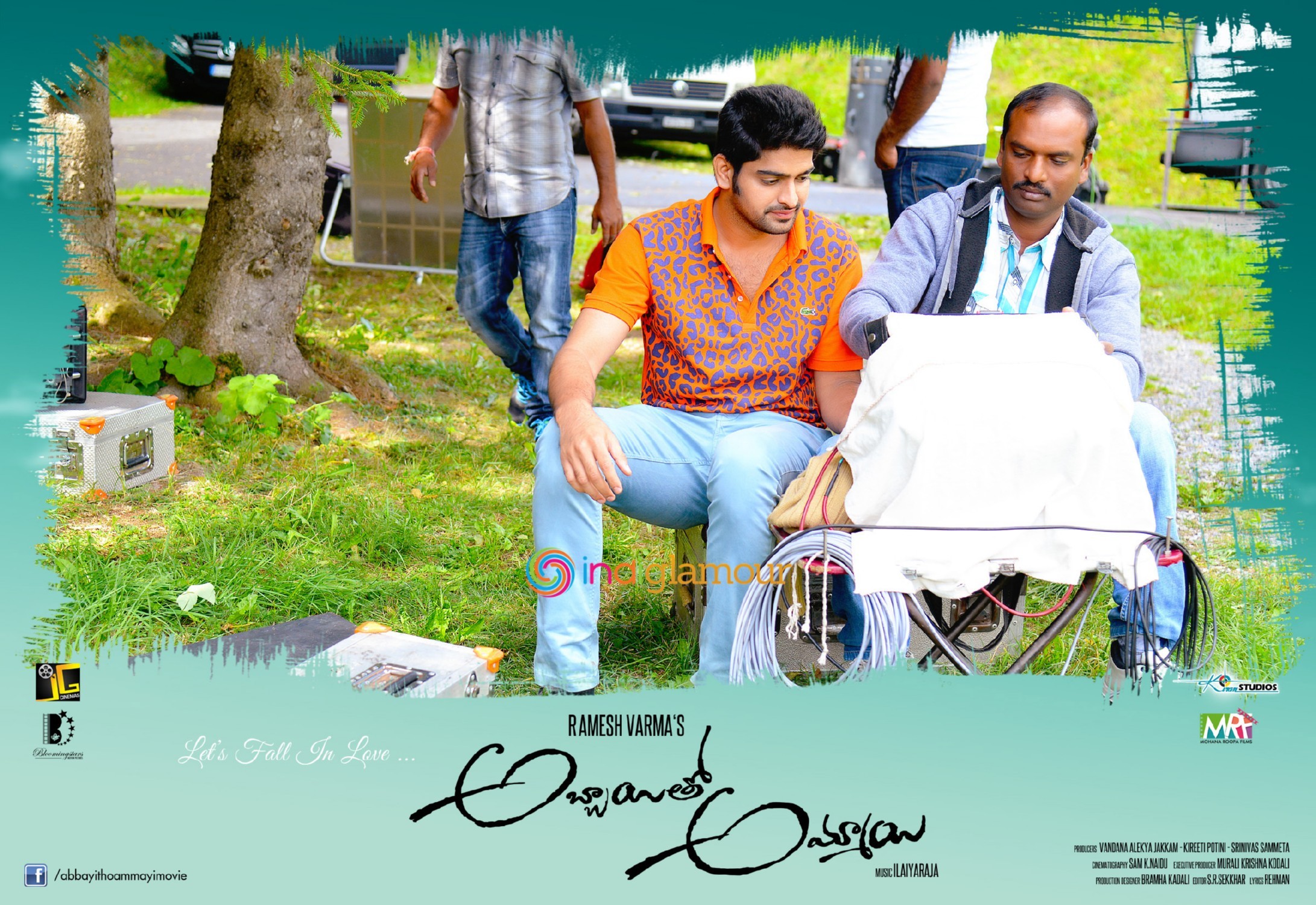 Abbai Tho Ammai Working Photos Movie hd photo