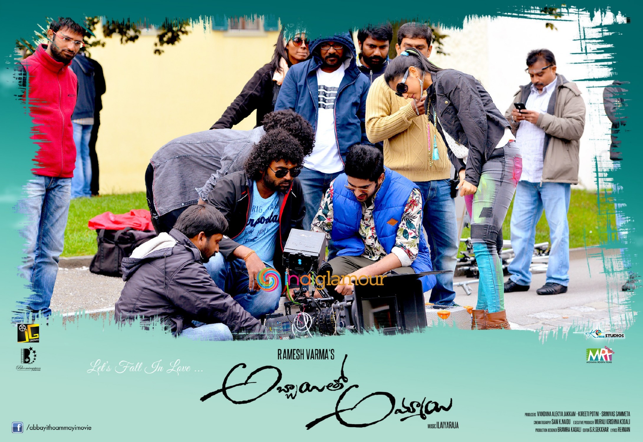 Abbai Tho Ammai Working Photos Movie hd photo