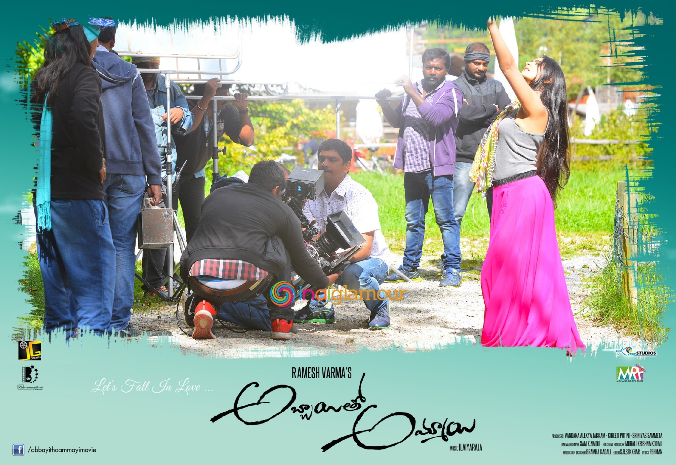 Abbai Tho Ammai Working Photos Movie hd photo