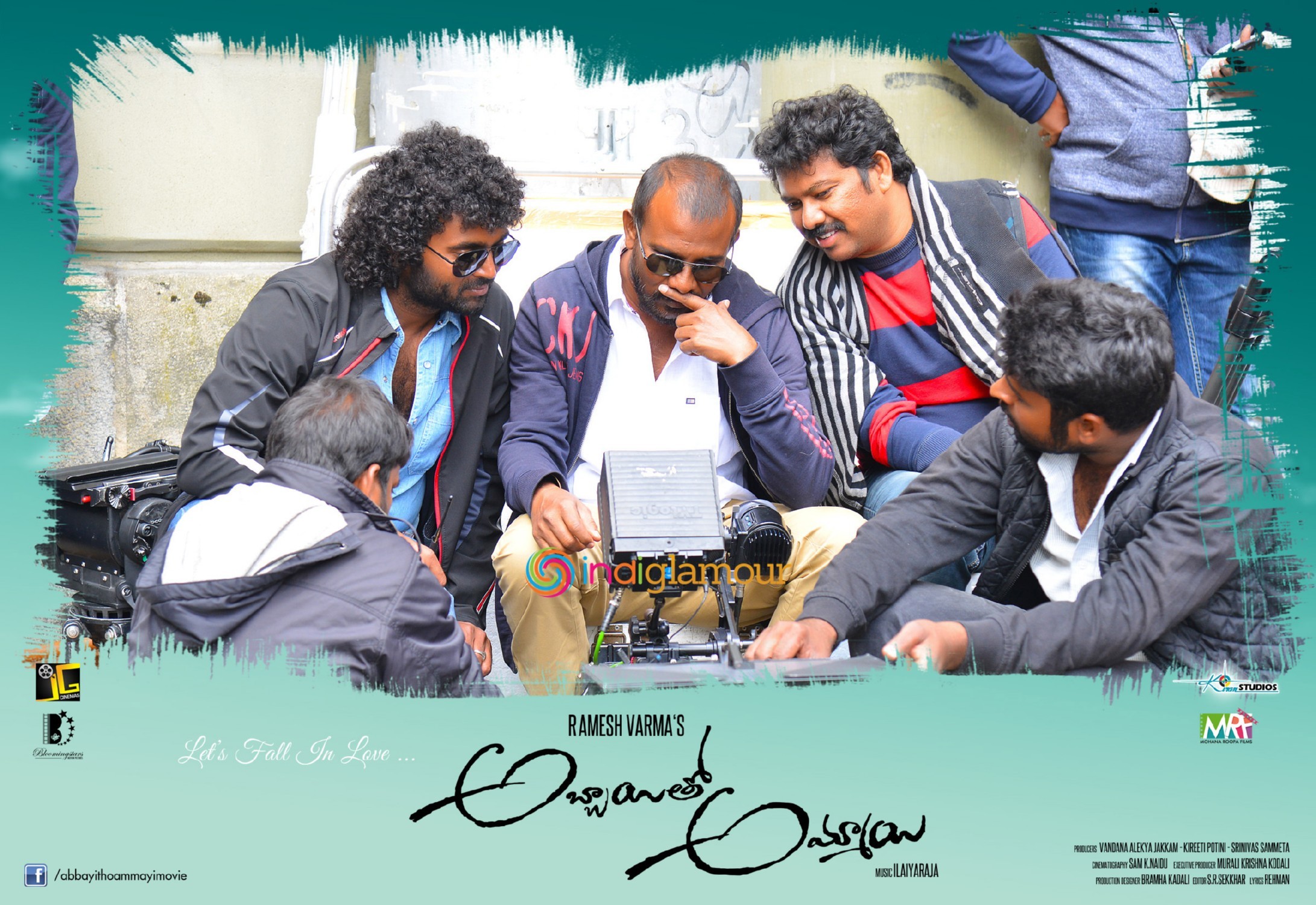 Abbai Tho Ammai Working Photos Movie hd photo