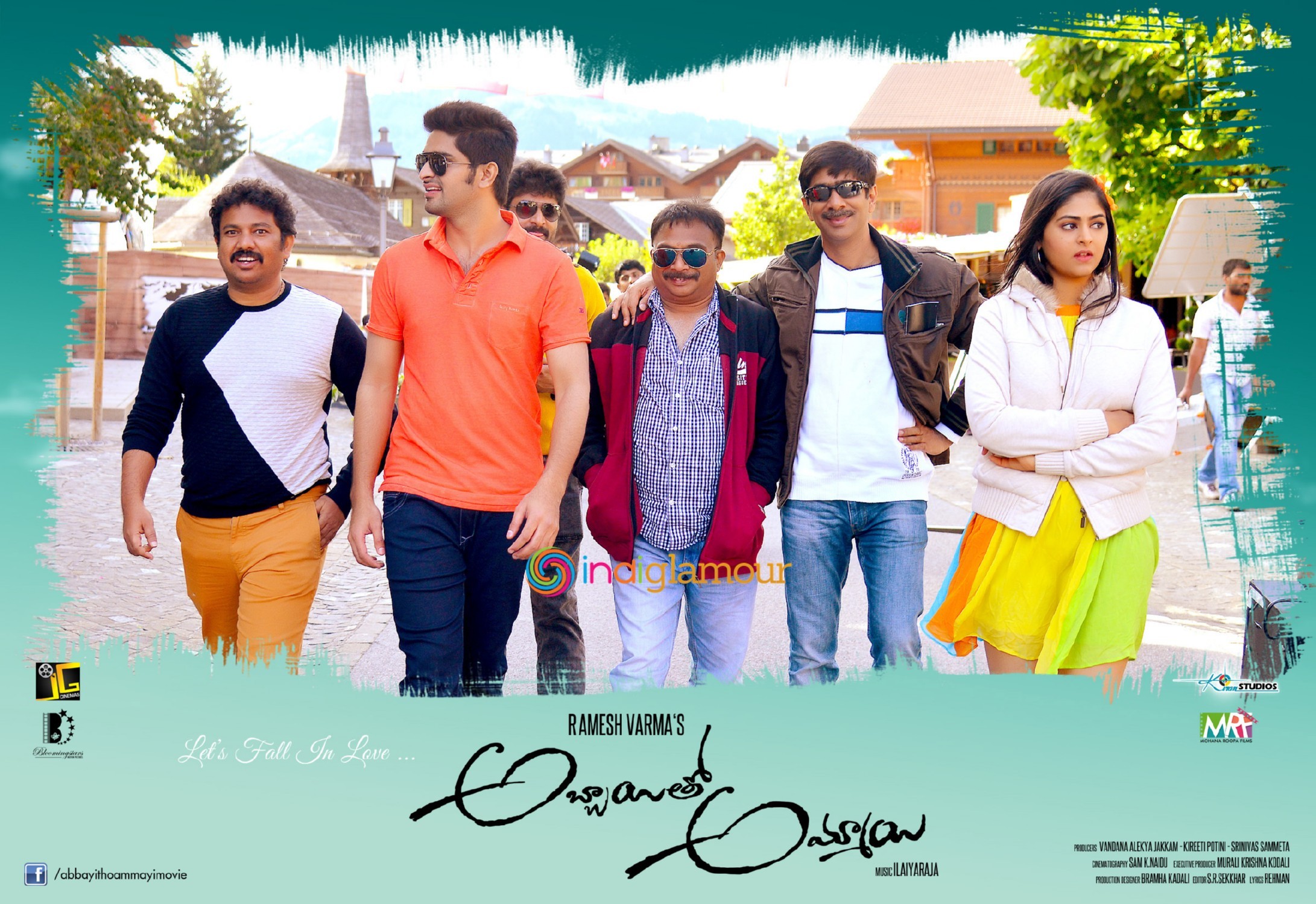 Abbai Tho Ammai Working Photos Movie hd photo
