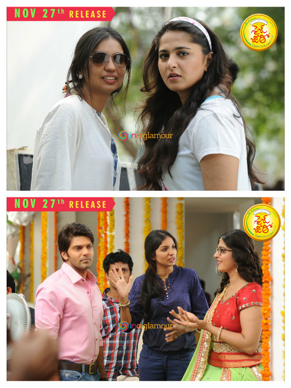 Size Zero Working Stills Movie hd photo
