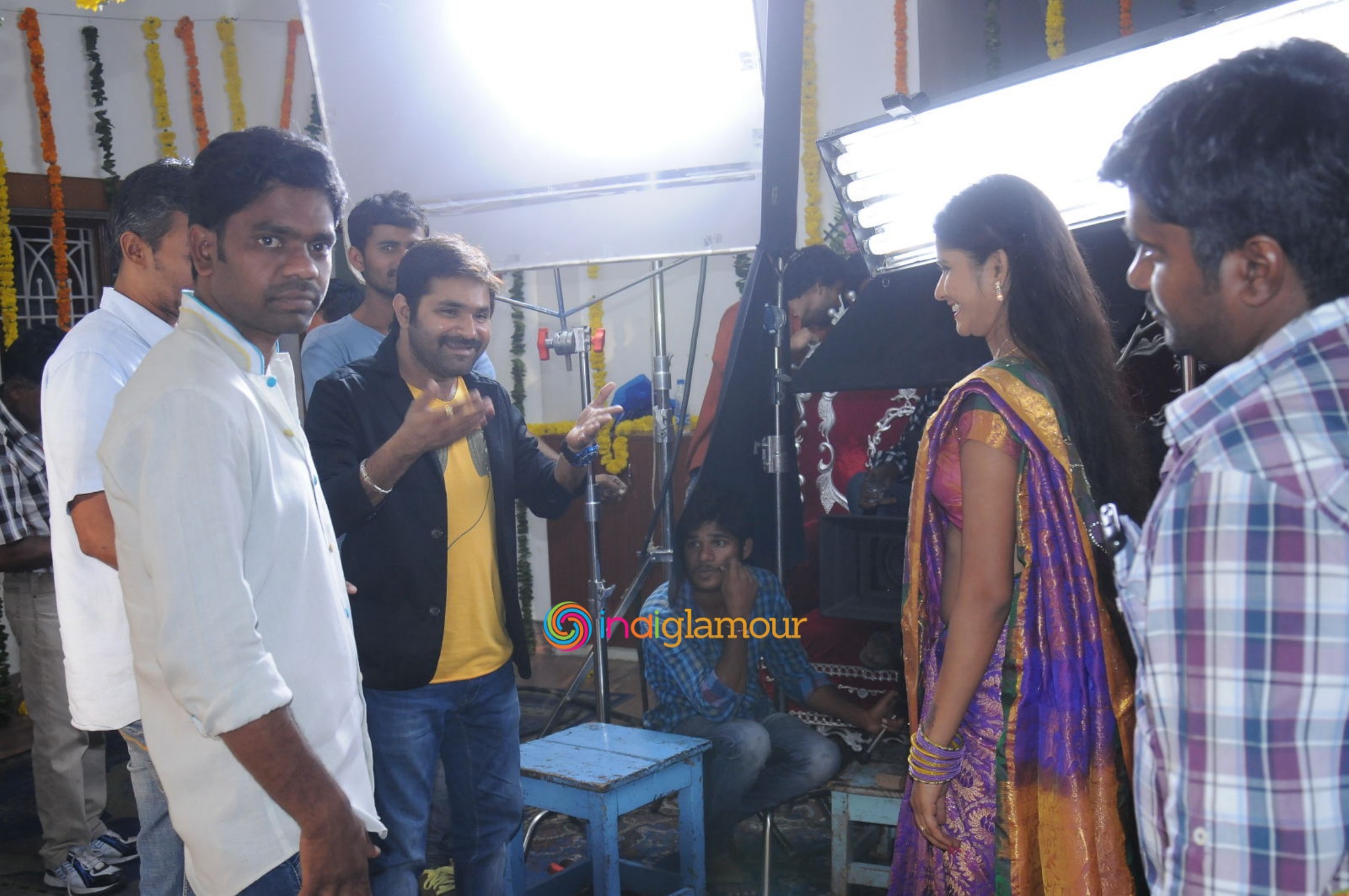 Dil Unna Raju Premalo Paddadu Working Stills Movie hd photo