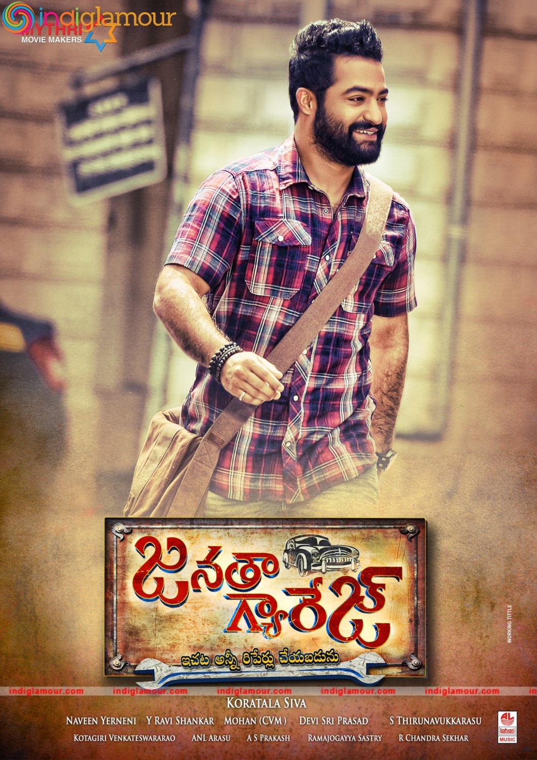 New Poster and Photo of NTR in Janatha Garage Movie hd photo