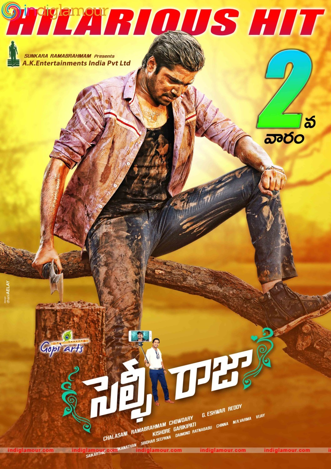 Selfie Raja 2nd Week Posters Movie hd photo