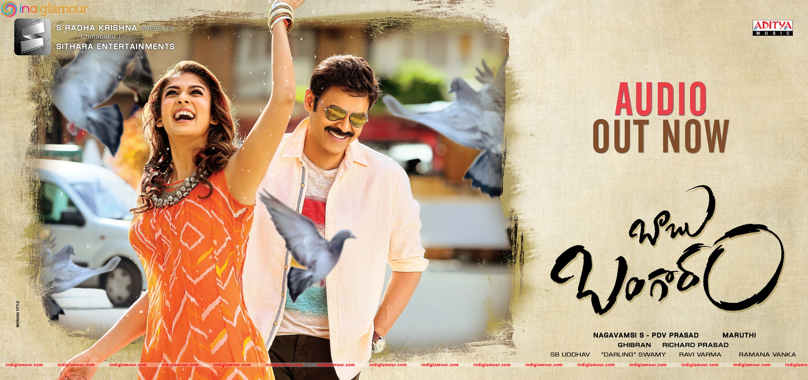 Babu Bangaram Audio Release Posters Movie hd photo