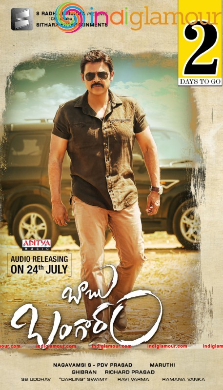 Babu Bangaram Audio Launch Coundown Poster Movie hd photo