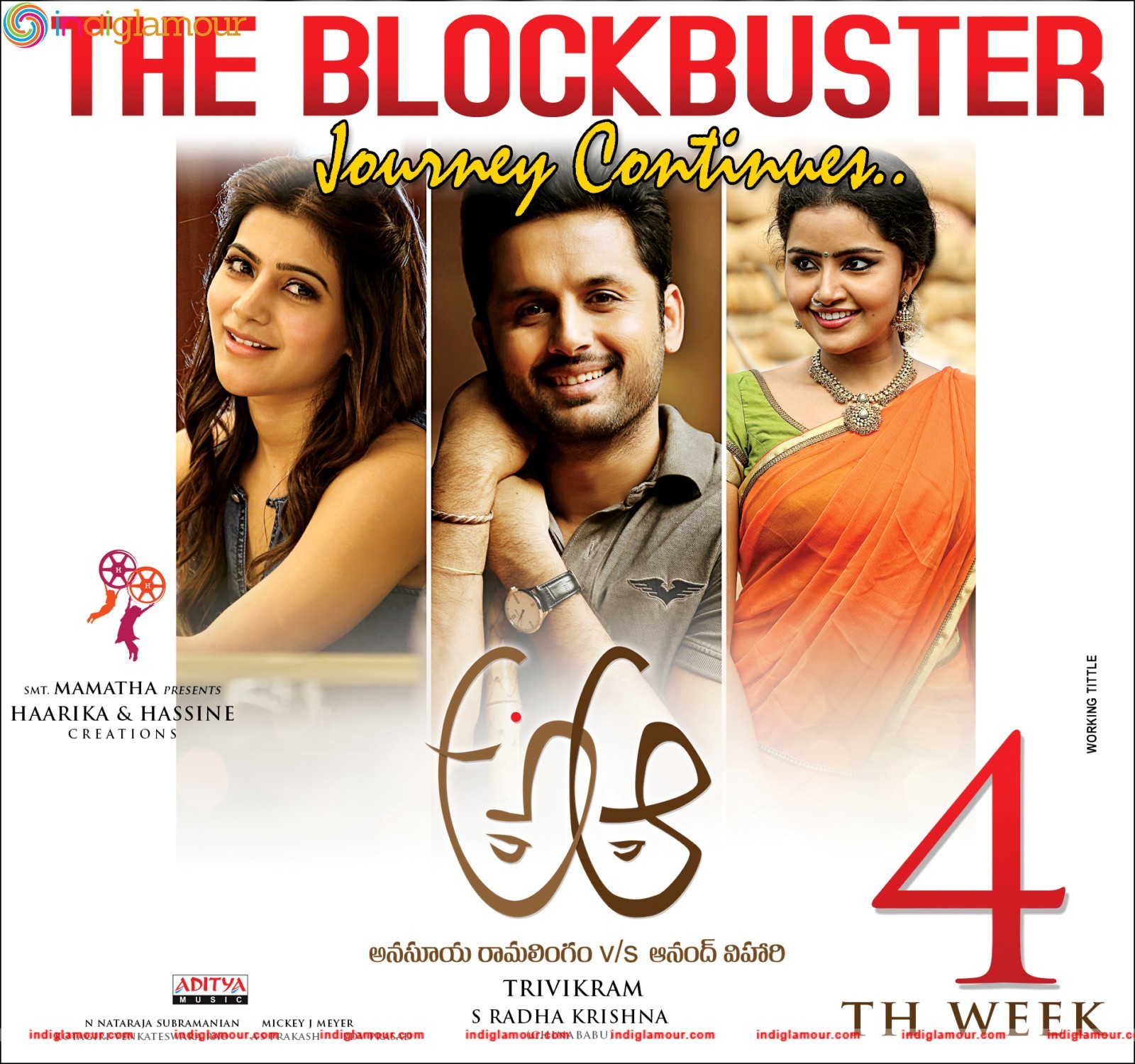 A Aa 4th Week Posters Movie hd photo