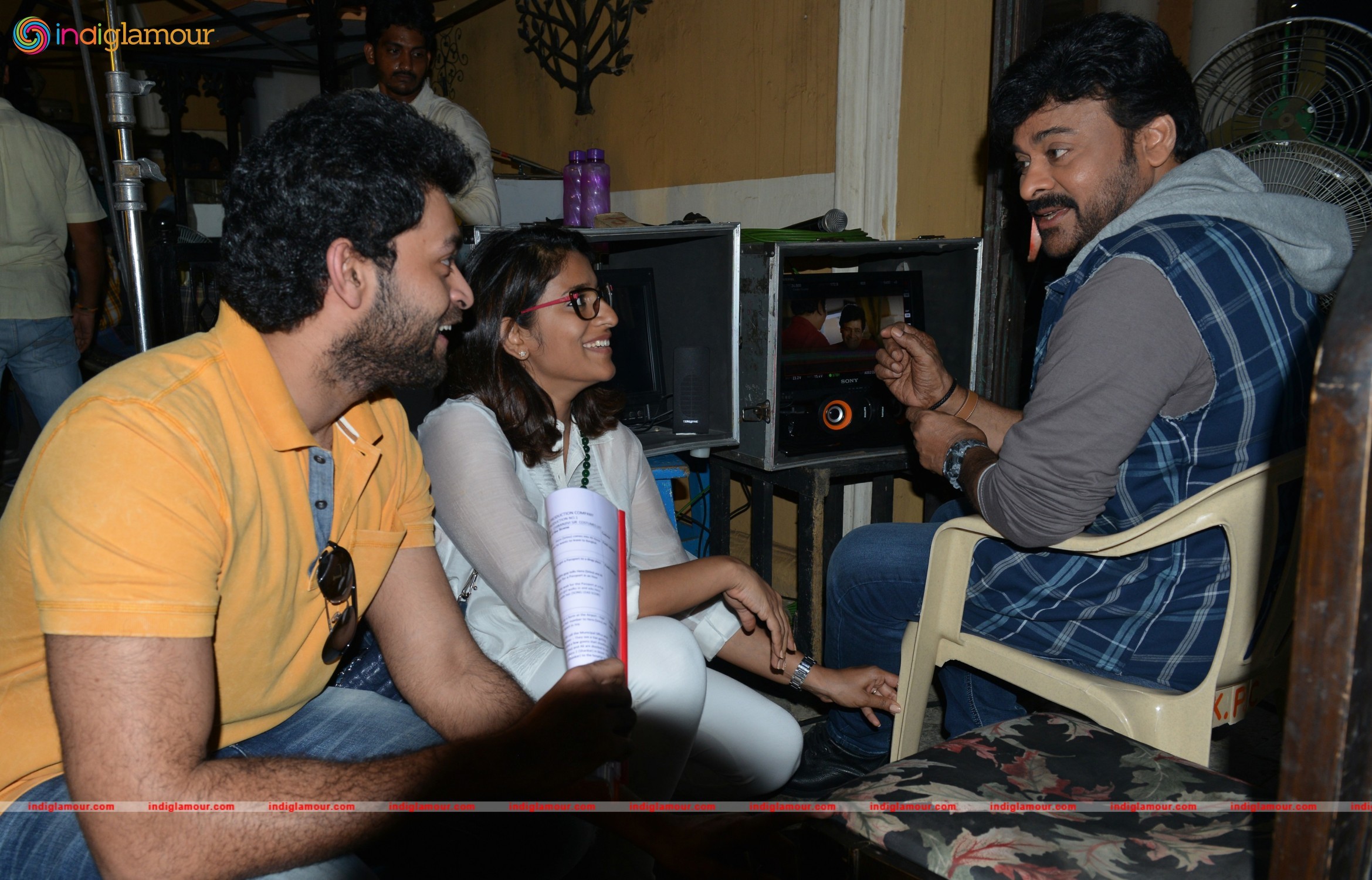 Chiranjeevi 150th Film Photos and Working Stills Movie hd photo