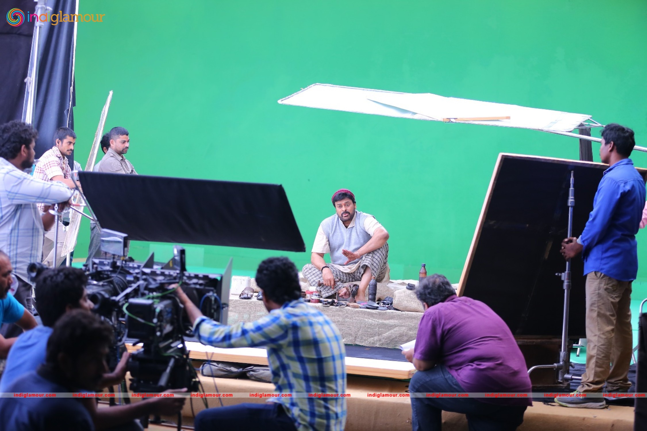 Chiranjeevi 150th Film Photos and Working Stills Movie hd photo