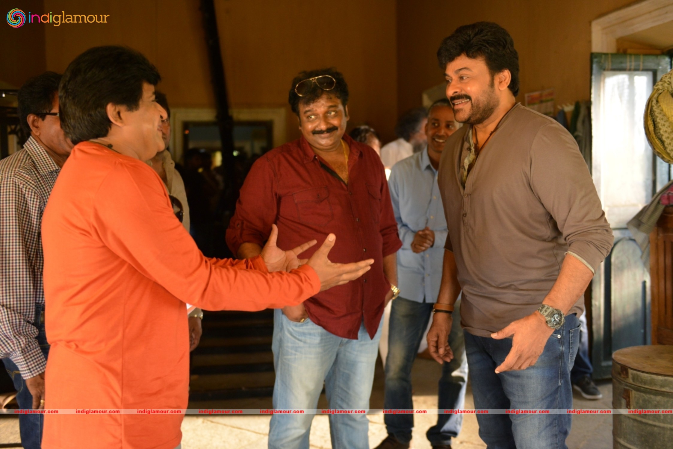 Chiranjeevi 150th Film Photos and Working Stills Movie hd photo