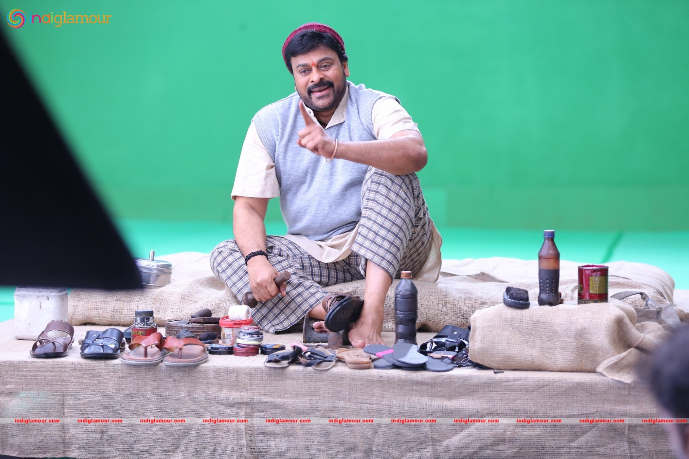 Chiranjeevi 150th Film Photos and Working Stills Movie hd photo