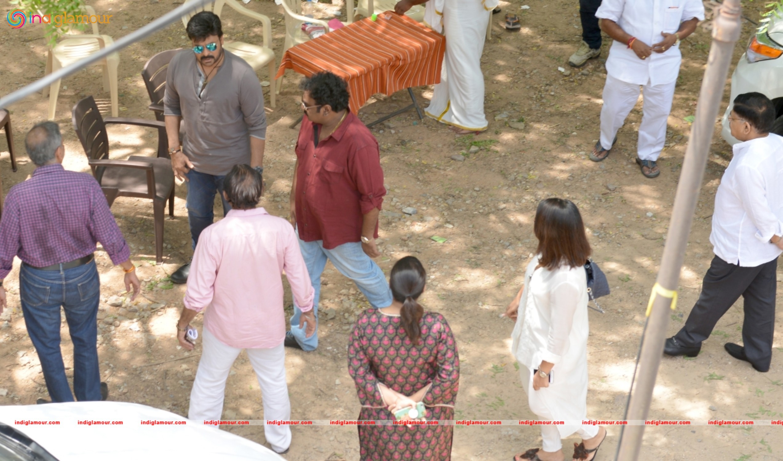 Chiranjeevi 150th Film Photos and Working Stills Movie hd photo